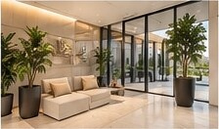 Premium office lobby
